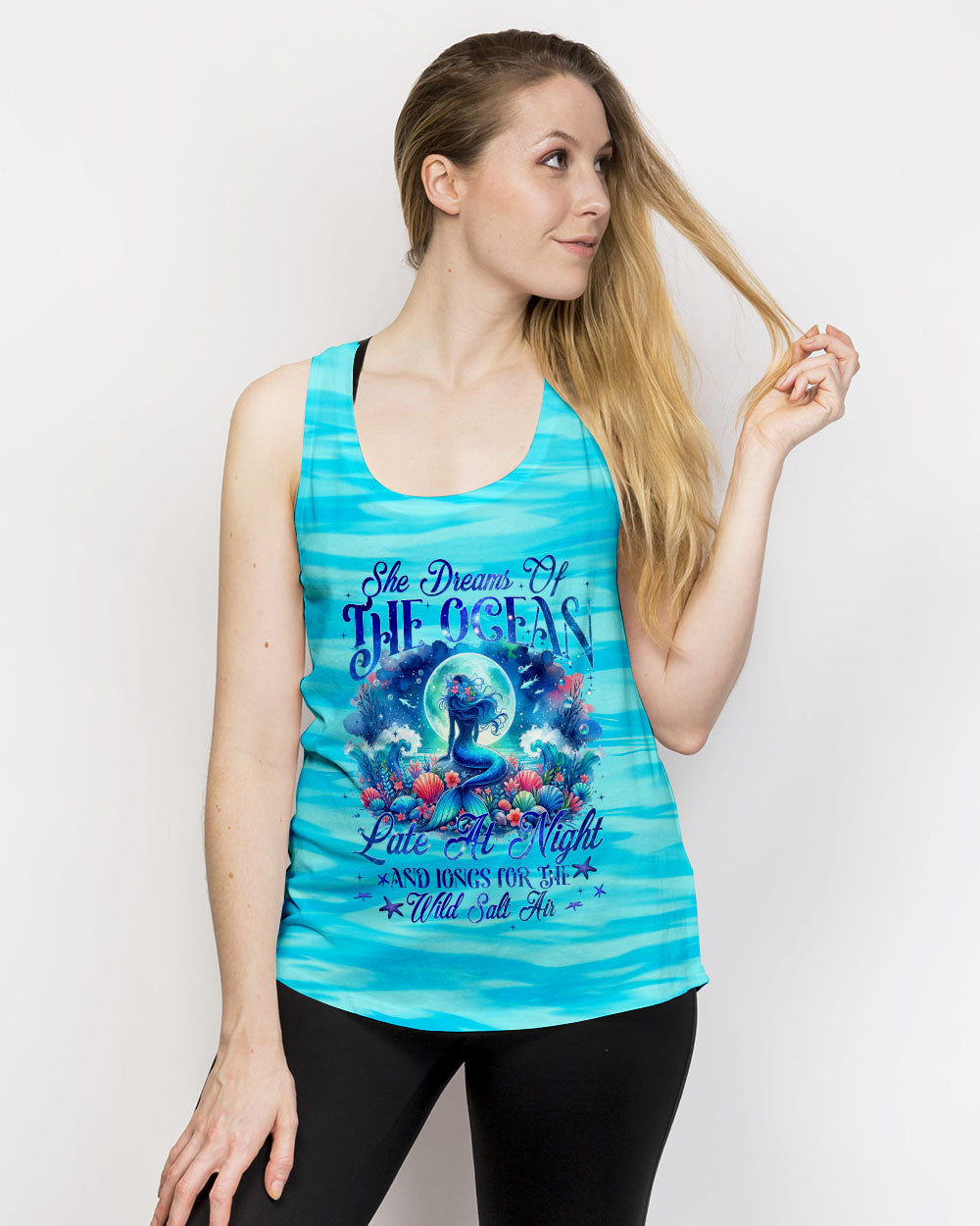 SHE DREAMS OF THE OCEAN ALL OVER PRINT - TYTM3005242