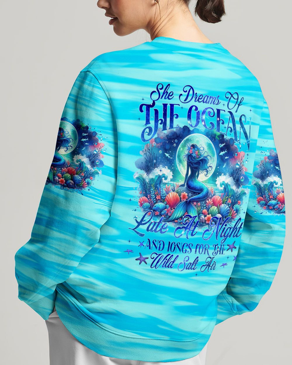 SHE DREAMS OF THE OCEAN ALL OVER PRINT - TYTM3005242