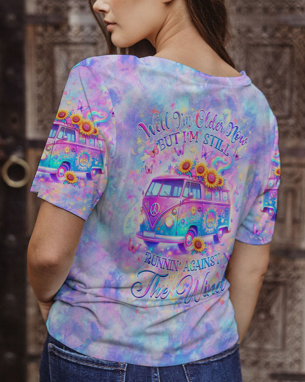 RUNNING AGAINST THE WIND ALL OVER PRINT - YHHG2504242
