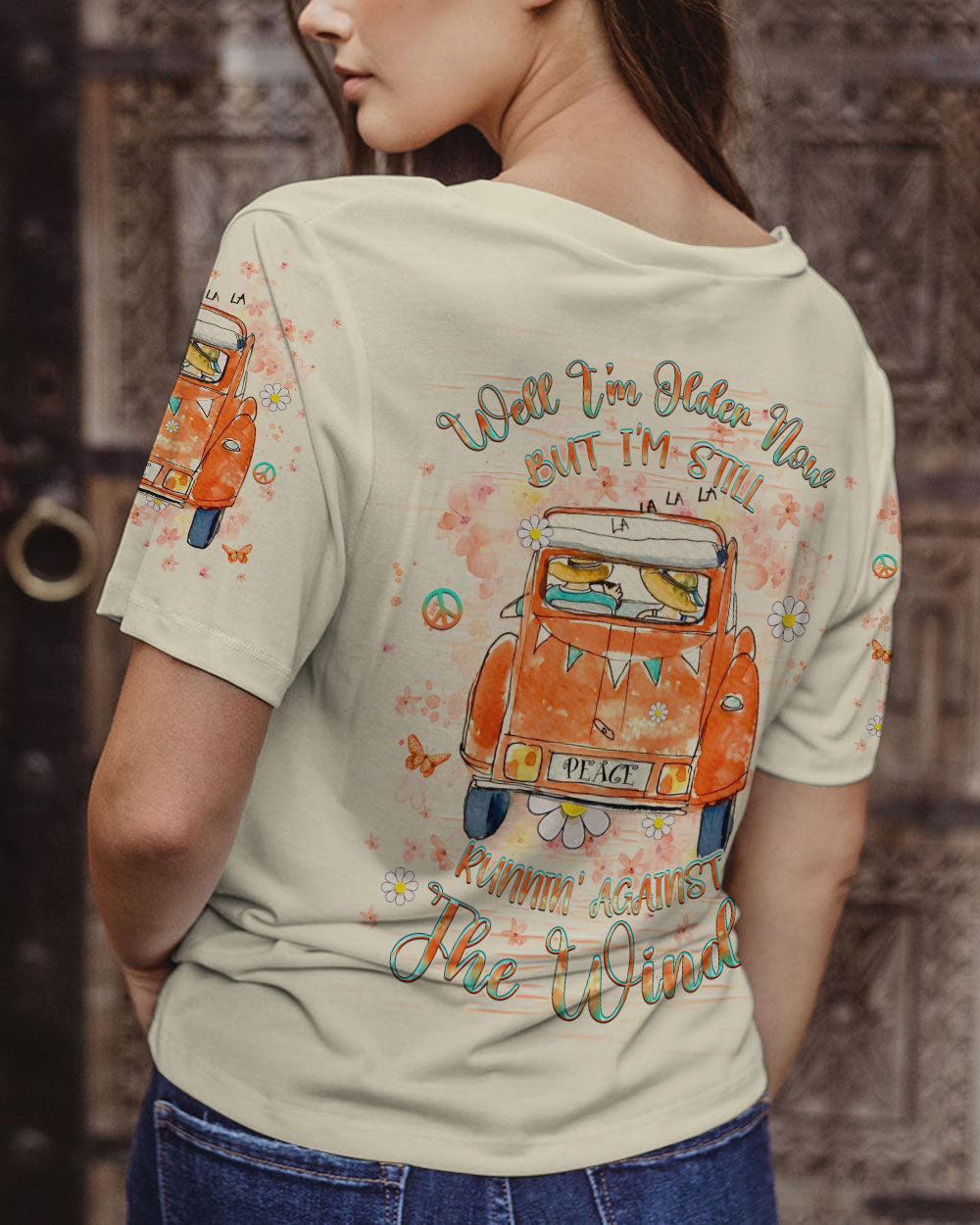 RUNNING AGAINST THE WIND ALL OVER PRINT - YHHG2711243