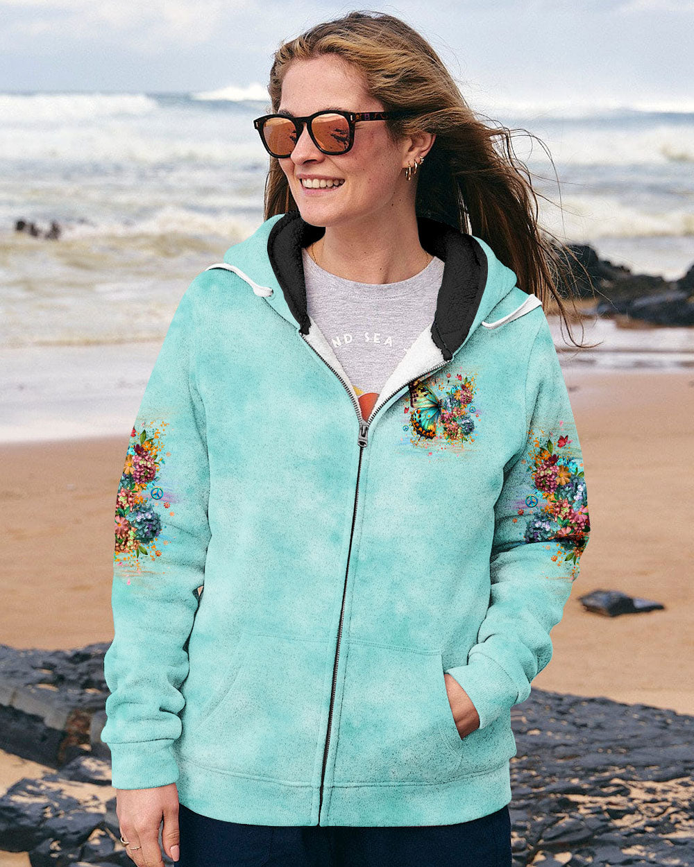 CHANGE IS SUCH A BEAUTIFUL THING BUTTERFLY ALL OVER PRINT - YHHG3009242