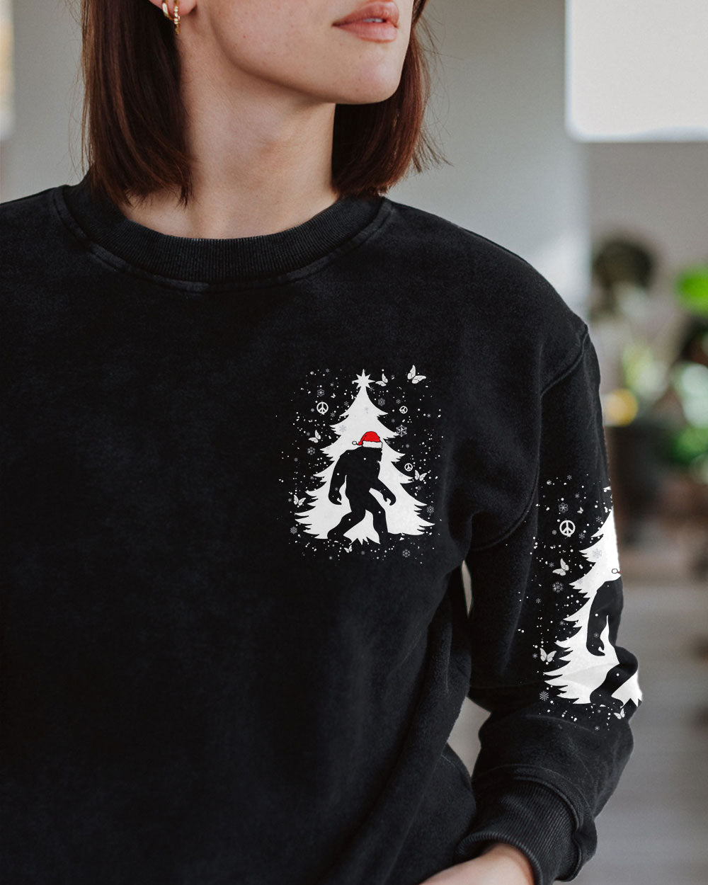 BELIEVE BIGFOOT CHRISTMAS ALL OVER PRINT - YHHN1511243