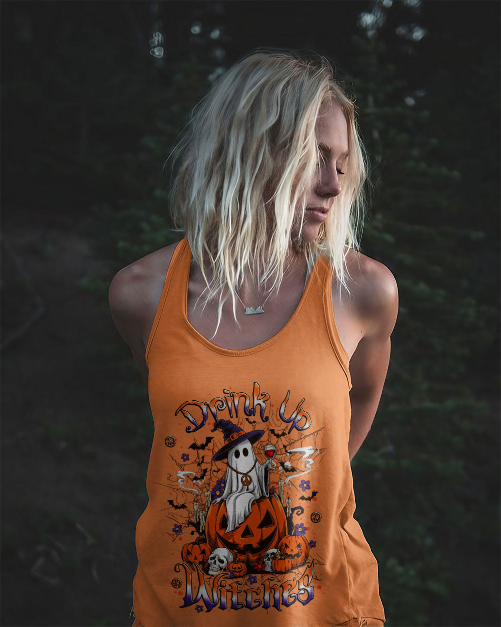 DRINK UP WITCHES HALLOWEEN BOO ALL OVER PRINT - YHLT1507252