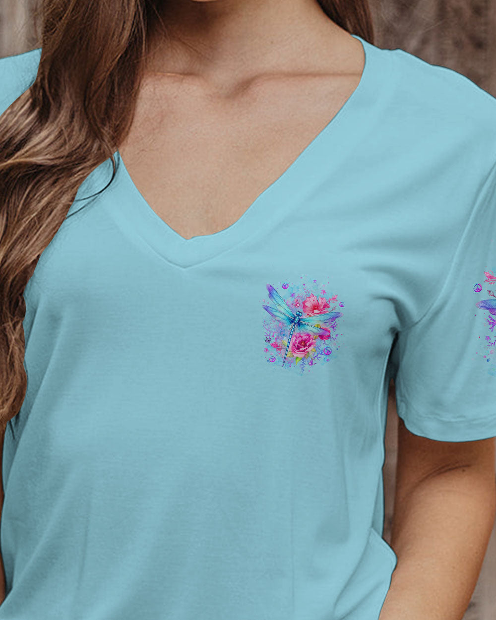 JUST BREATHE DRAGONFLY ALL OVER PRINT - YHLT2406242