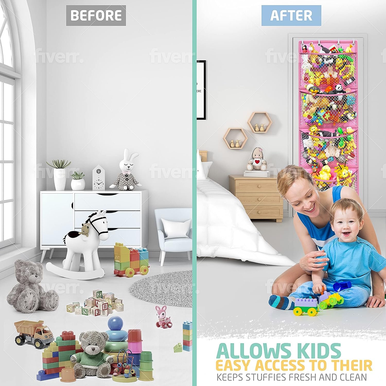 The Original Stuffed Animal Storage (Buy 2 Free Shipping)