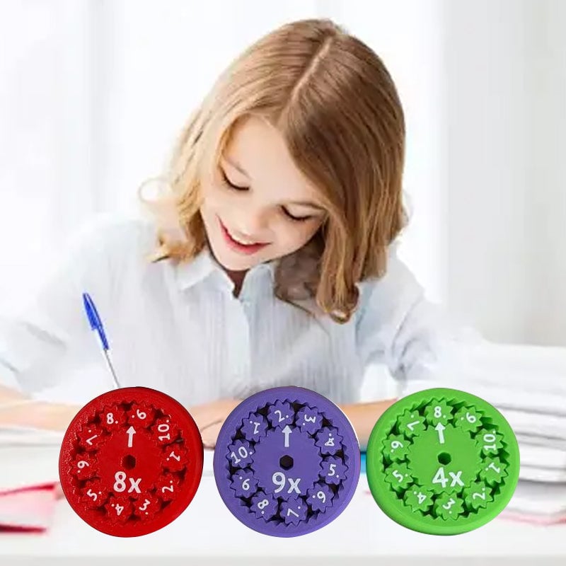 💡Math Fact Fidget Spinners📖-An educational spinning toy for learning arithmetic