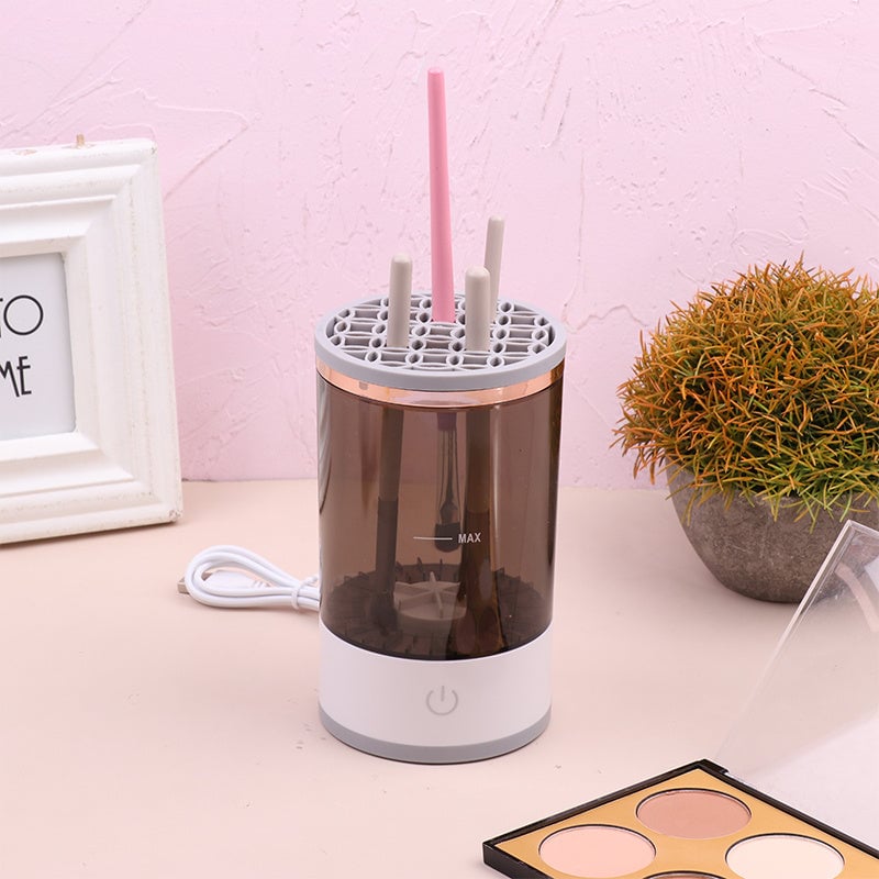 Electric Makeup Brush Cleaner, Makeup Brush Cleaner Machine, Makeup Cleaner, Brush Cleaner Fit for All Size Makeup Brush, Cosmetic Brush Cleaner, Beauty Tools, Great Gift for Her, Women, Girlfriend