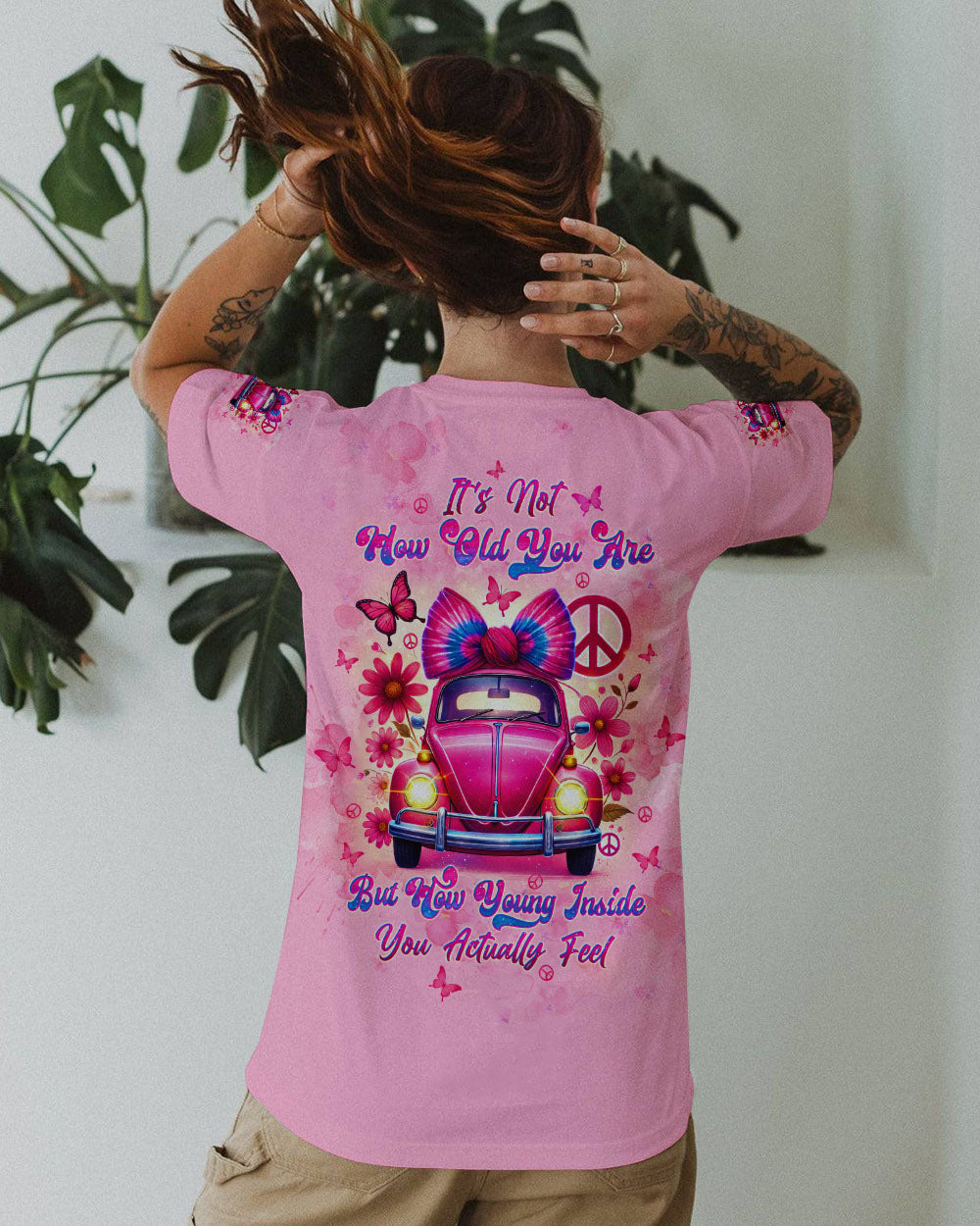 IT'S NOT HOW OLD YOU ARE CAR ALL OVER PRINT - TLTW1507244