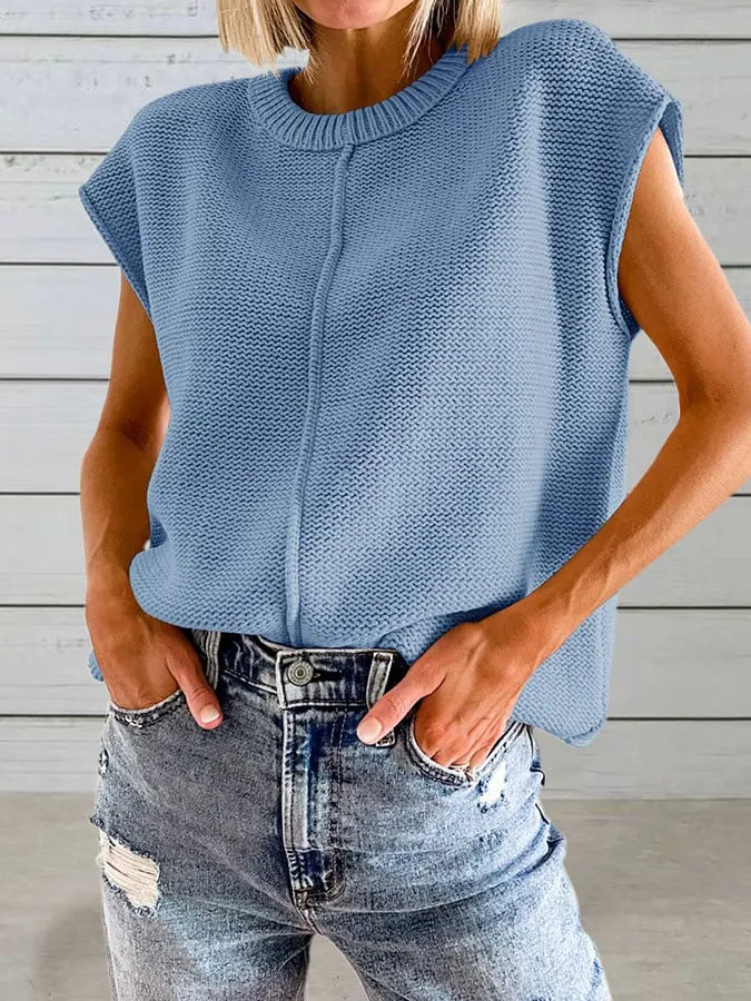 Women's casual knitted top