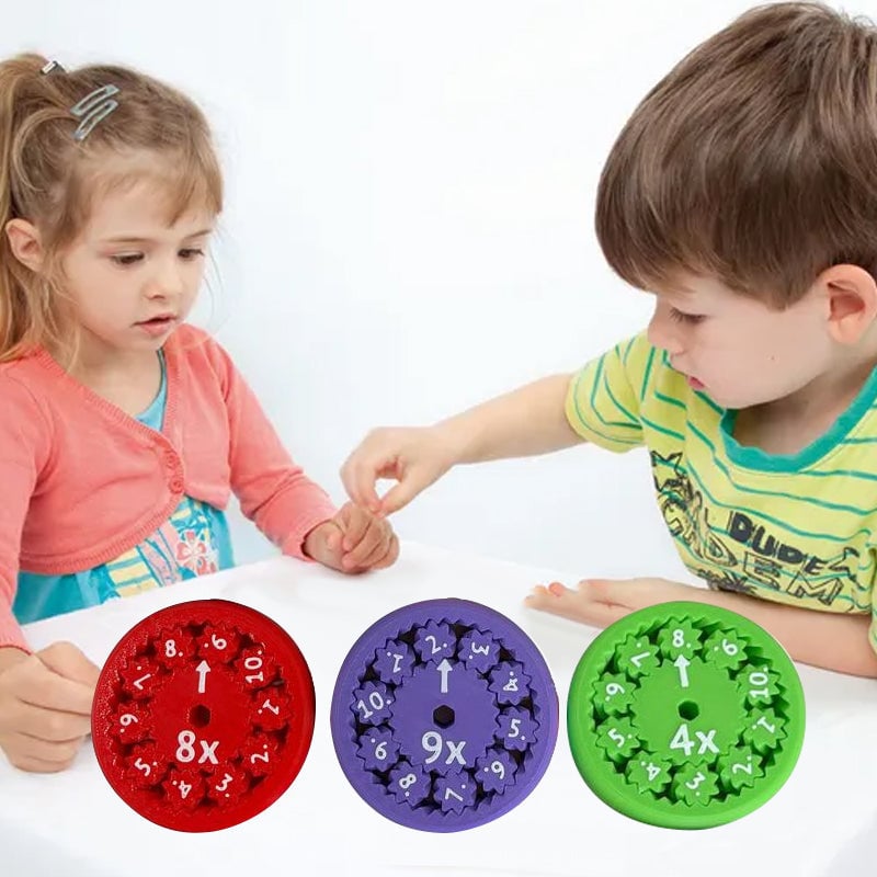 💡Math Fact Fidget Spinners📖-An educational spinning toy for learning arithmetic