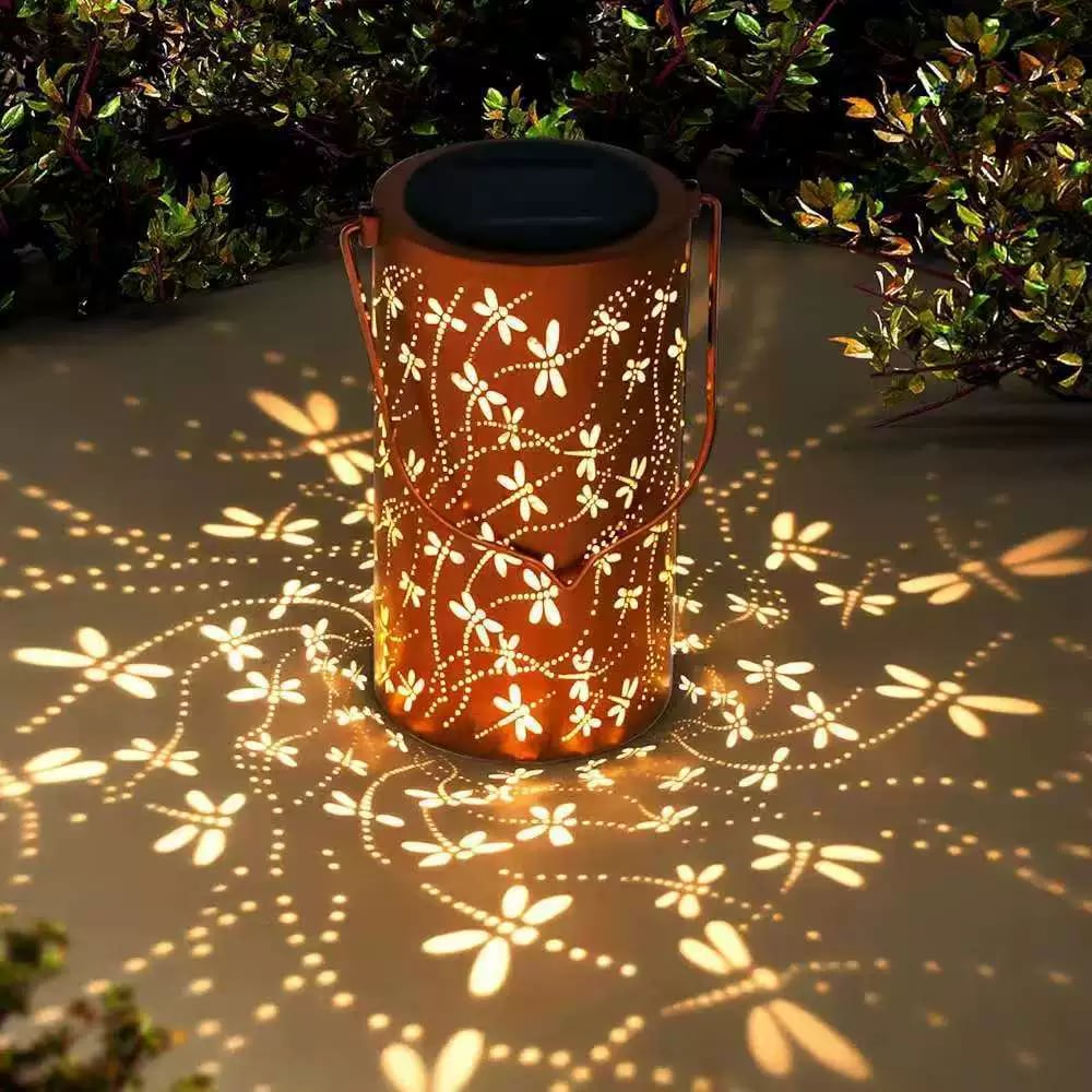 🔥HOT SALE 49% OFF-🌞Colorful Sunflower Glow Solar Garden Lantern
