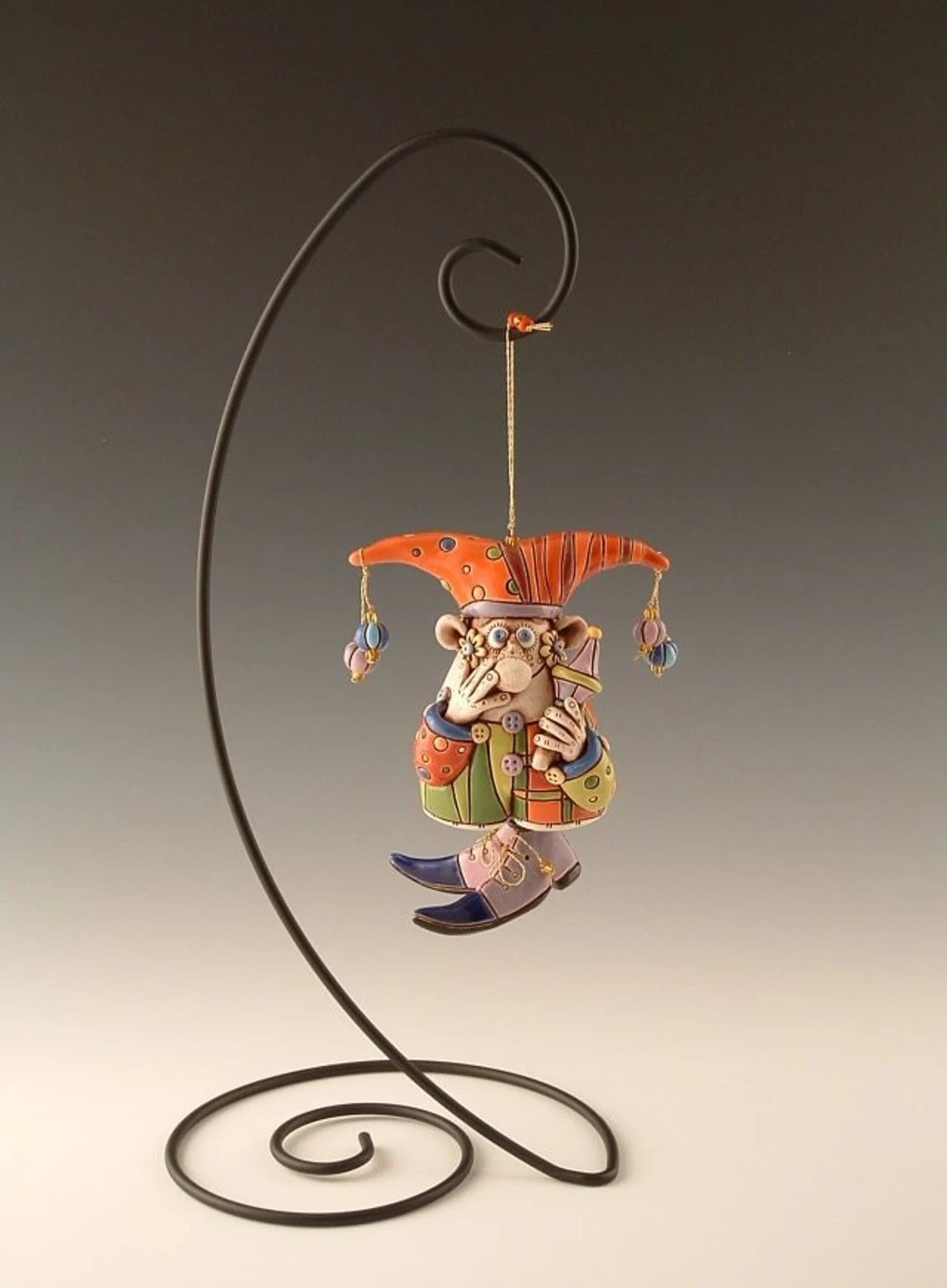 ONCANDFORAL🔥Last Day 70% OFF 🌈Colorful Jester Bell Ornaments