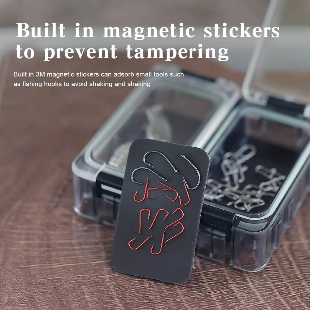 Magnetic fish hook storage cube
