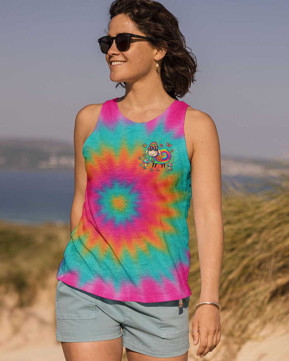 I'M NOT THE BLACK SHEEP TIE DYE ALL OVER PRINT - TLTW2006254