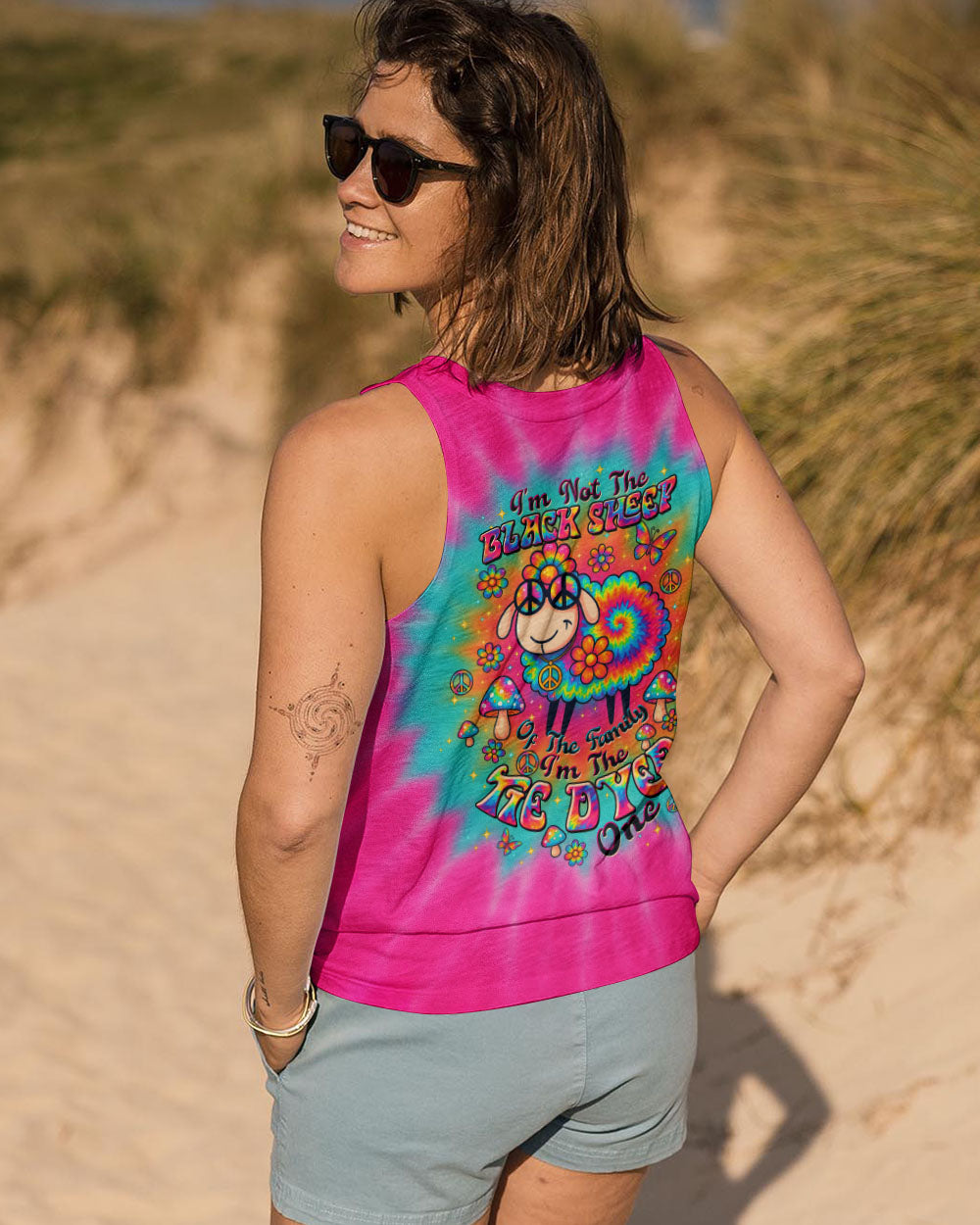 I'M NOT THE BLACK SHEEP TIE DYE ALL OVER PRINT - TLTW2006254