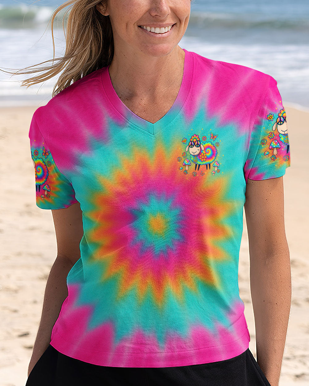 I'M NOT THE BLACK SHEEP TIE DYE ALL OVER PRINT - TLTW2006254