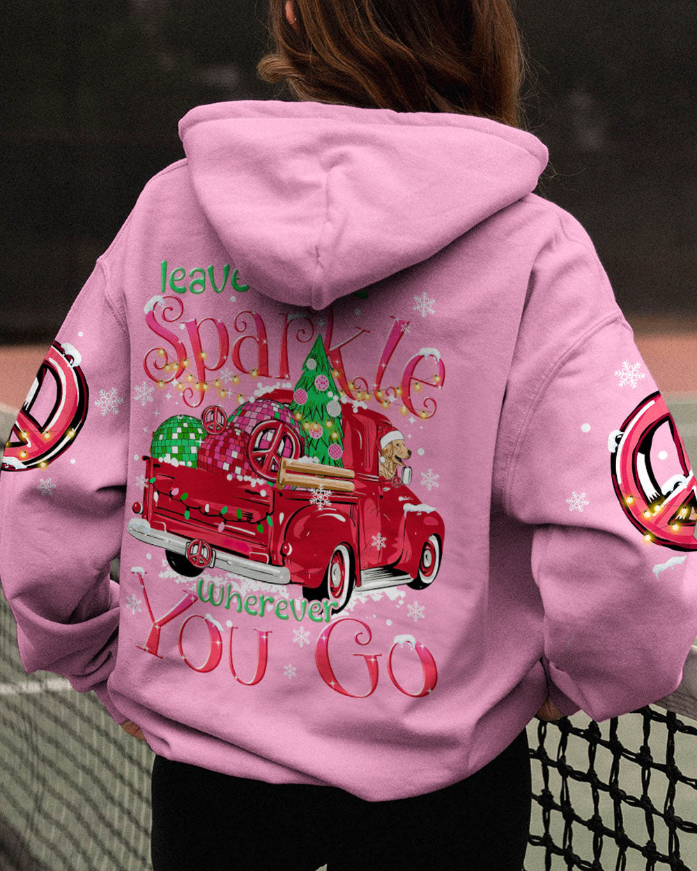 LEAVE A LITTLE SPARKLE CHRISTMAS ALL OVER PRINT - TYTM0809232
