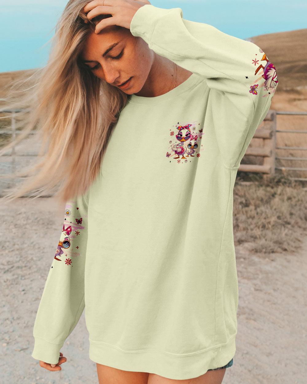 YOU SHOULD MEET THE GIRL DUCK ALL OVER PRINT - YHHG2808251