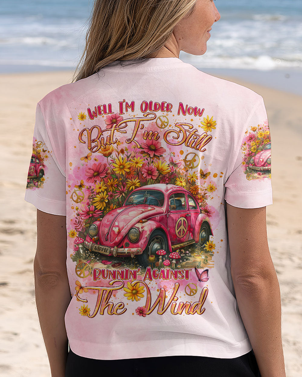 RUNNING AGAINST THE WIND CAR ALL OVER PRINT - TLTR1707241