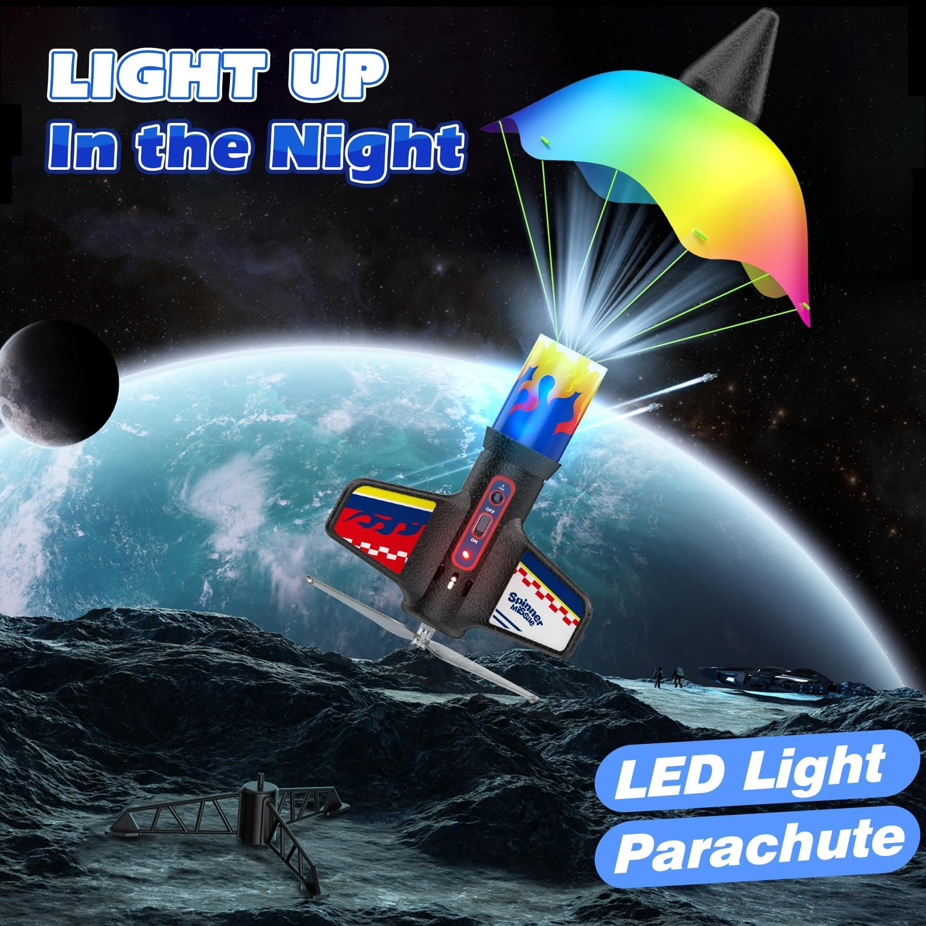 🔥Limited-time discount of 49%🔥Electric Self-Launching Rocket Toy 🚀