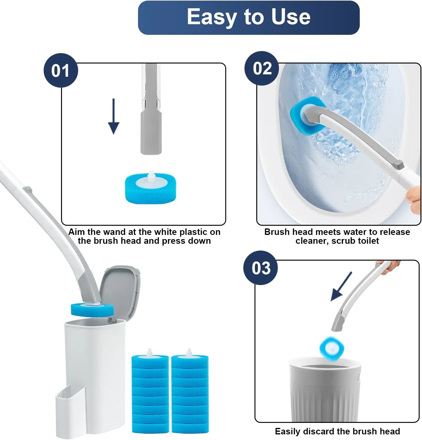 🔥Last Day 60% OFF🔥Disposable Toilet Cleaning System💧