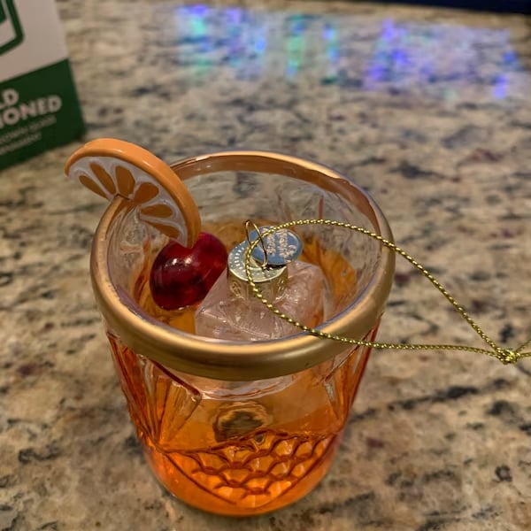 🔥Last 4 hours 57% OFF -🥃Whiskey Cocktail Christmas Ornament