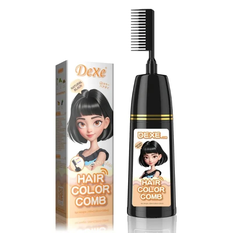 🔥Last Day 50% OFF - ✨Dexe Classic Maca Powder Instant Hair Dye Shampoo