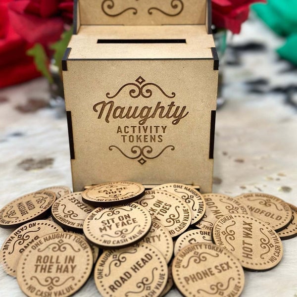 Bang Box Set, Naughty Activity Tokens For Couples