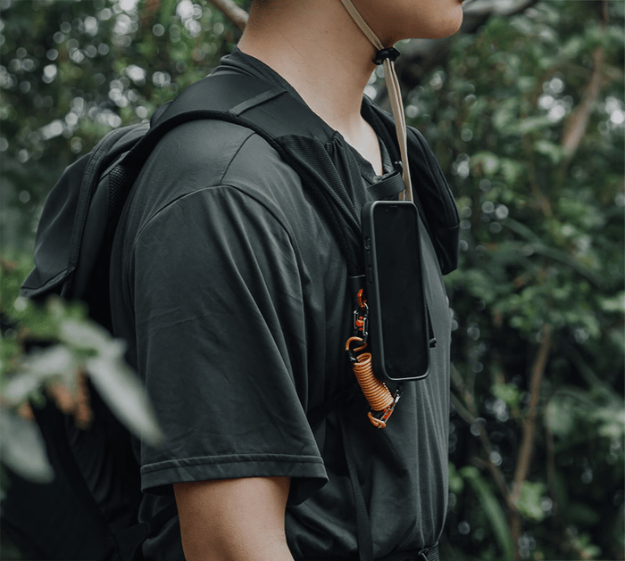 Quick-Release Magnetic Phone Mount for Straps