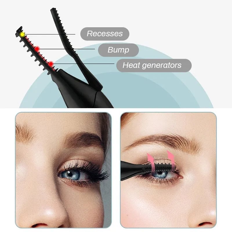 💖Electric Eyelash Curler for Instant Glam ✨Blink & Dazzle!