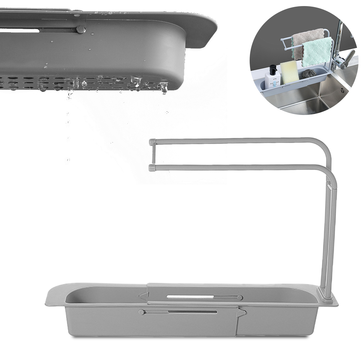 Telescopic Sink Rack - BUY 2 FREE SHIPPING