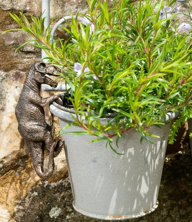 Cute potted plant decoration