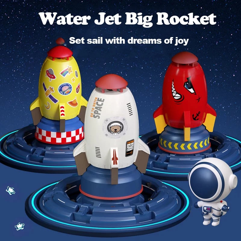 🔥Last Day 49% OFF-2024 NEW Summer Toy Outdoor Yard Rocket Sprinkler
