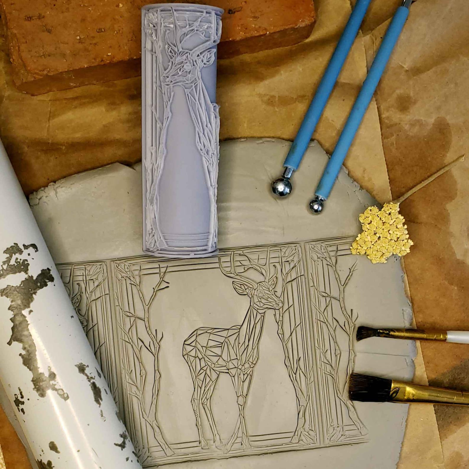🔥LAST DAY 49% OFF - DIY Clay Pottery