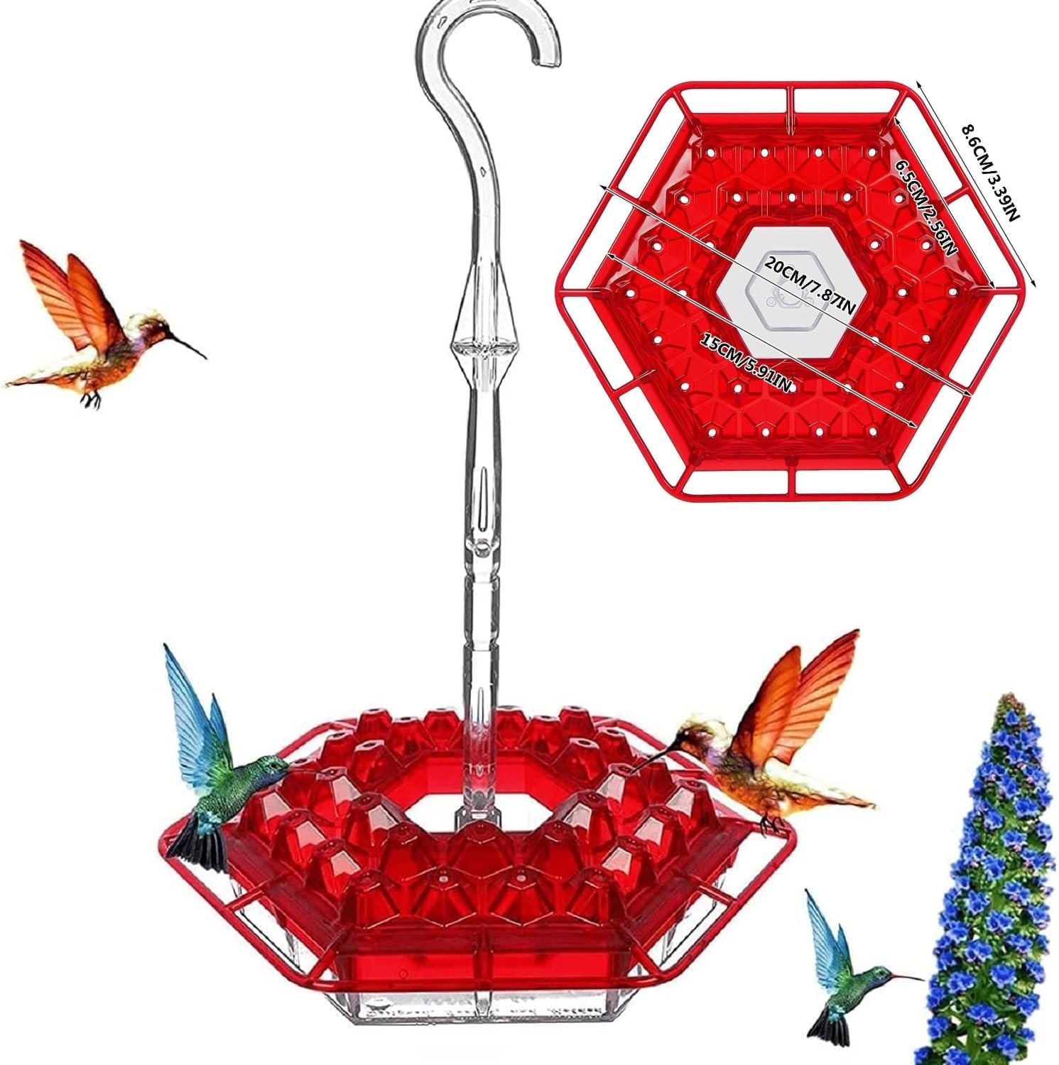 Annouvation✨LAST DAY SALE-60% OFF💥Hummingbird Feeders for Outdoors Hanging