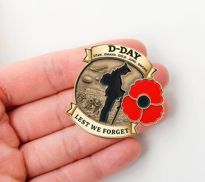 🔥Limited Edition D-DAY 80th Anniversary Commemorative Badge