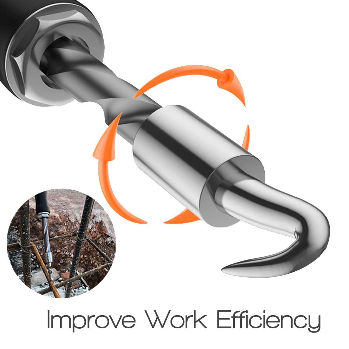 🔥LAST DAY 50% OFF - 🛠️Automatic Rebar Wire Twister Tool