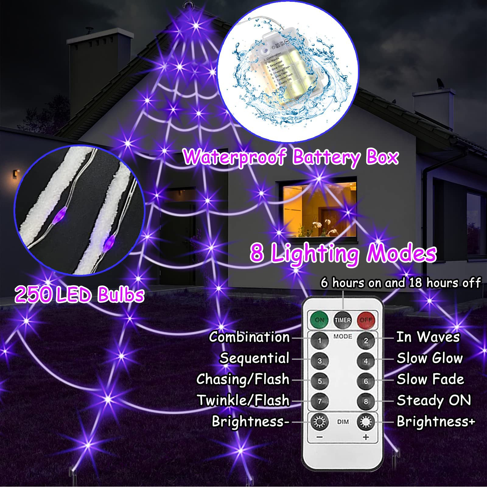 💥Halloween Pre - Sale 49% Off - 🕸️Room Decor Spider Web Design Hanging Light