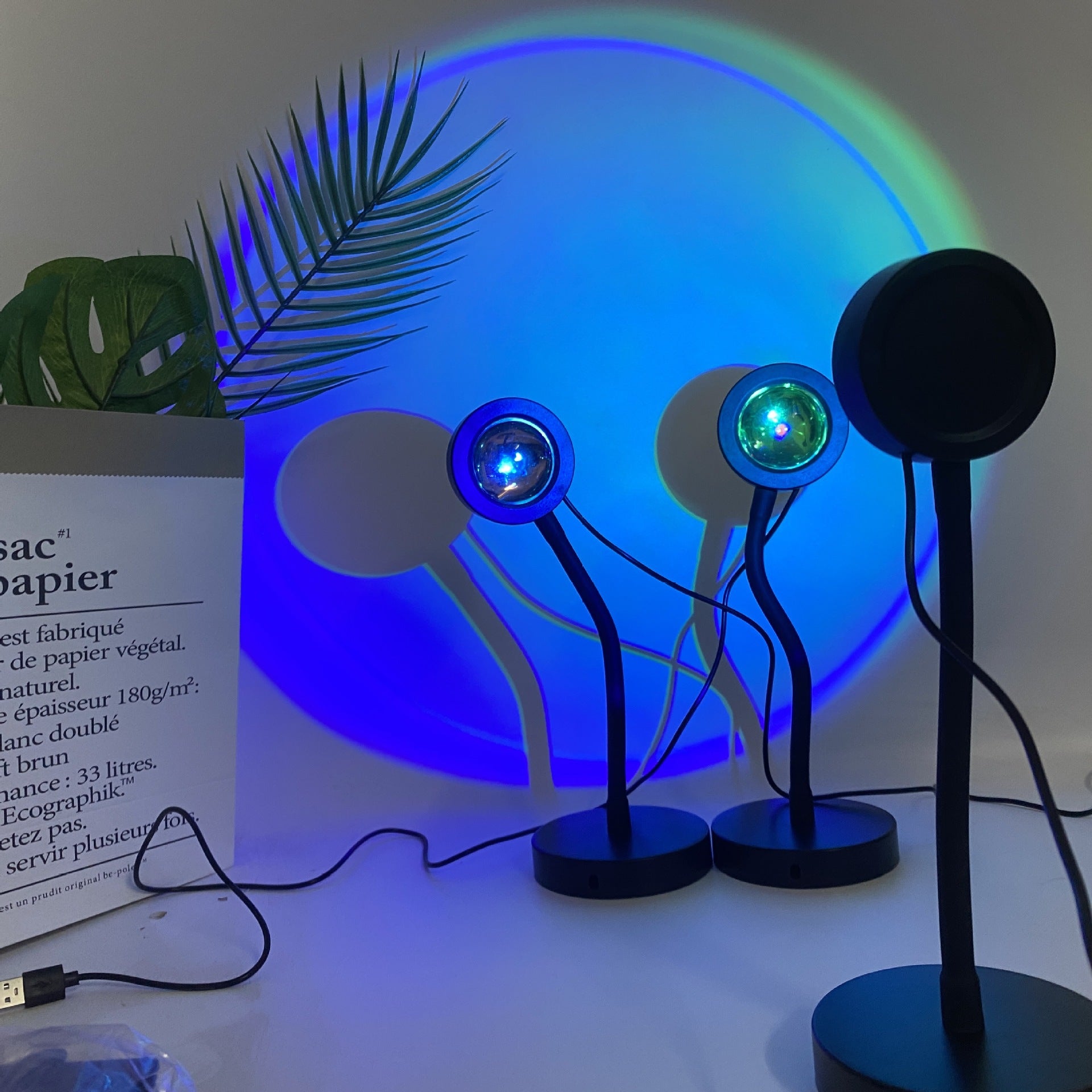 🌅 Sunset Ambient Light: One-Tap Romantic Lighting, Say Goodbye To Dull Rooms! Just 1 Second, Bring Stunning Sunset Glow Into Your Home ✨