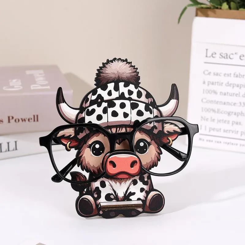 Wooden Animal Eyeglasses Frame