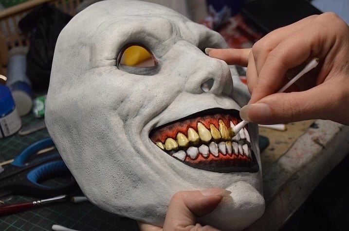 Creepy Halloween Mask Smiling Demons Horror Face(BUY 2 FREE SHIPPING)