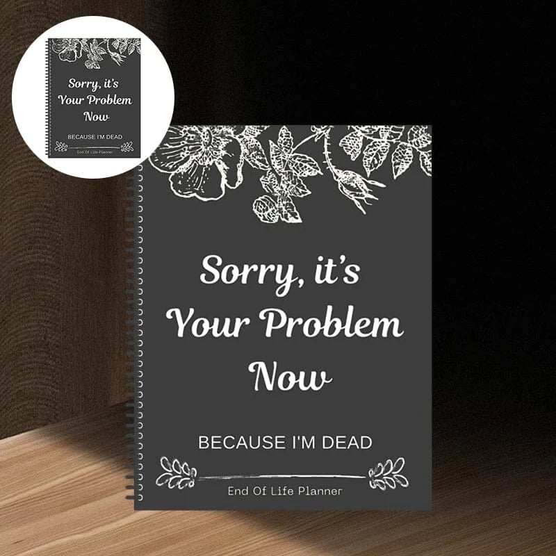 🎃 Halloween Gift: Sh*t, I’m Dead! End of Life Planner💀👍BEST SELLER
