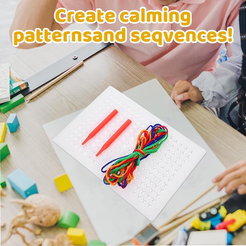 Sensory Threading Board