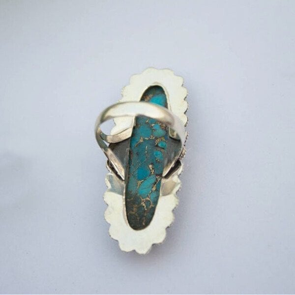Vintage Boho Turquoise Ring 💍