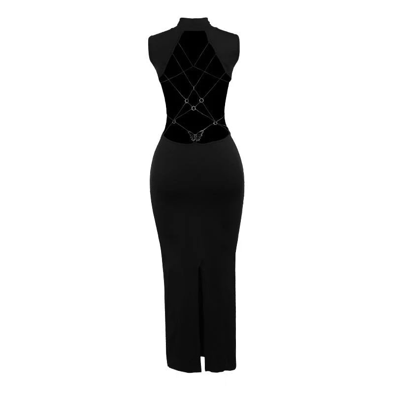 🔥Last 4 hours 49% OFF - 👗Women's Backless Butterfly Decor Bodycon Dress(BUY 2 FREE SHIPPING)