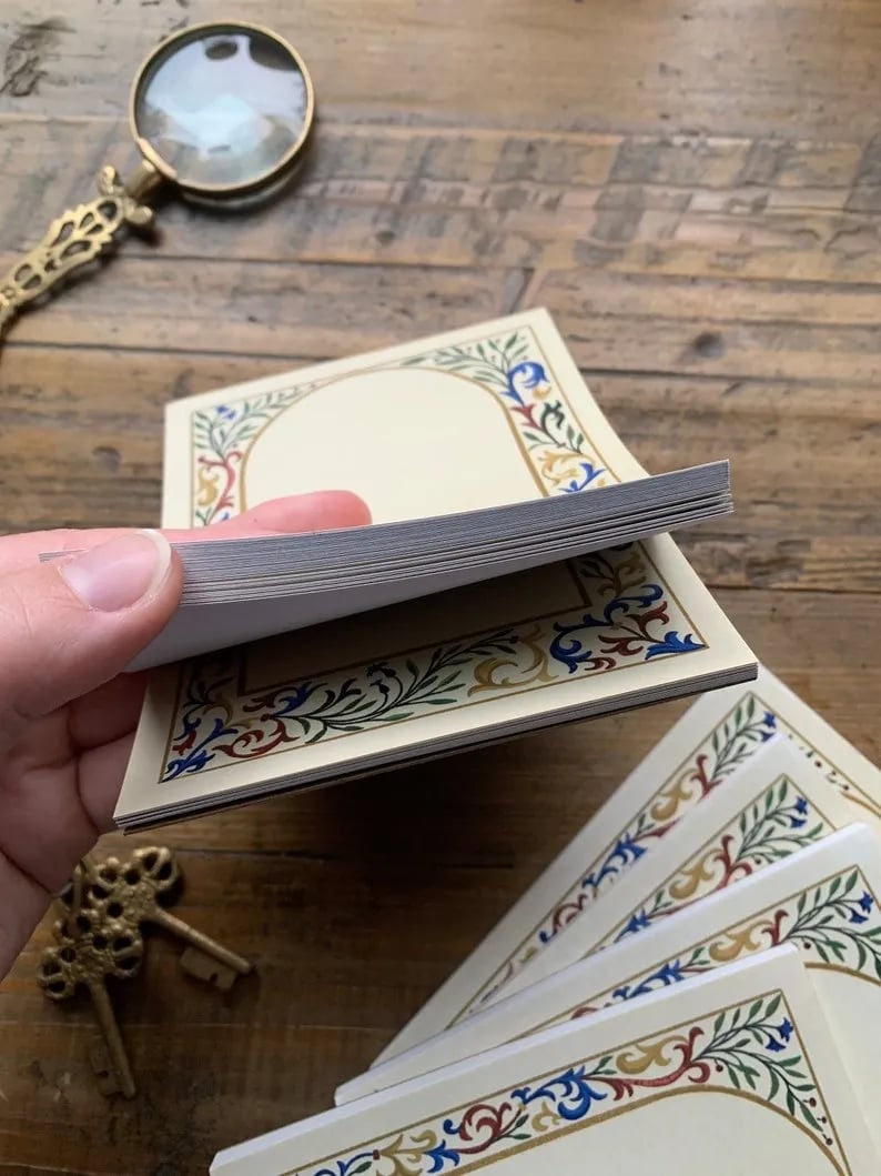Medieval Notepad Series Stationery
