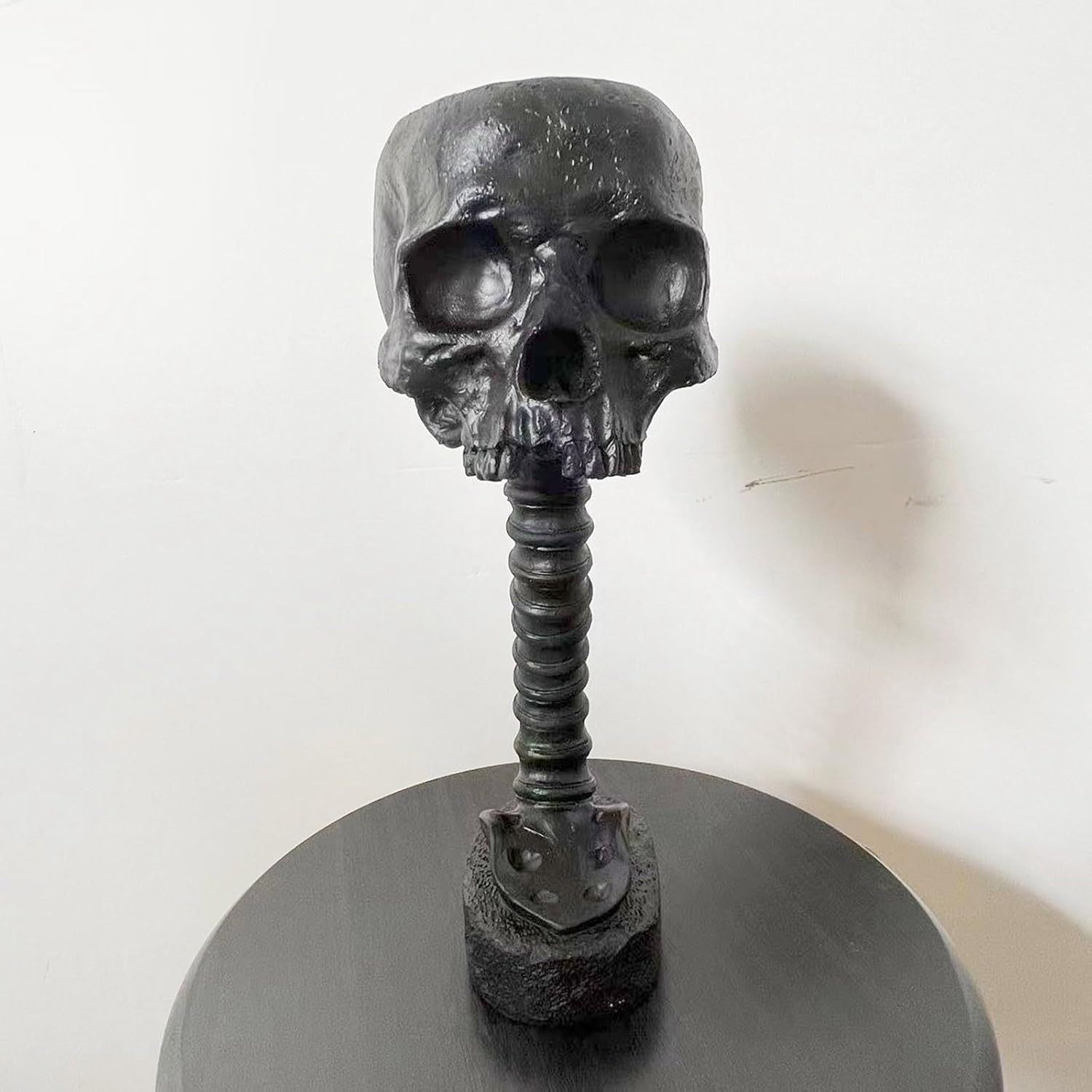 🔥BUY 2 FREE SHIPPING✨💀Skull Planter with Spine Stand