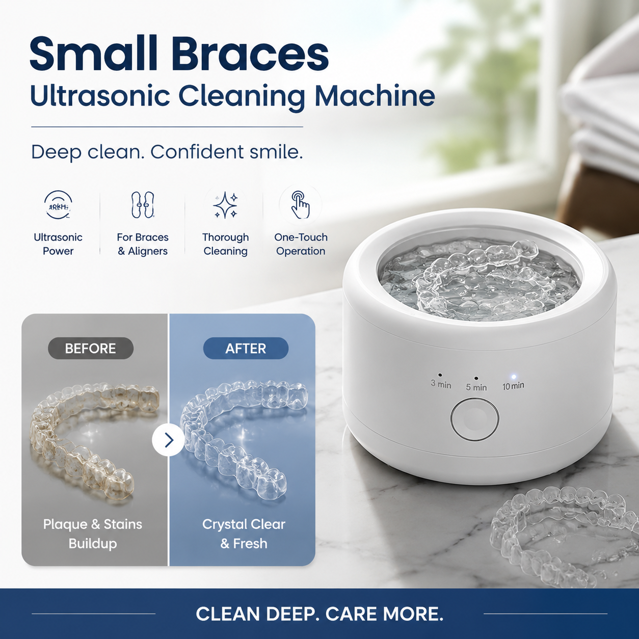 Small Braces Ultrasonic Cleaning Machine