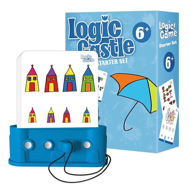 🔥Hot Sale 49% off🔥Logic Castle educational card toy for toddler👧