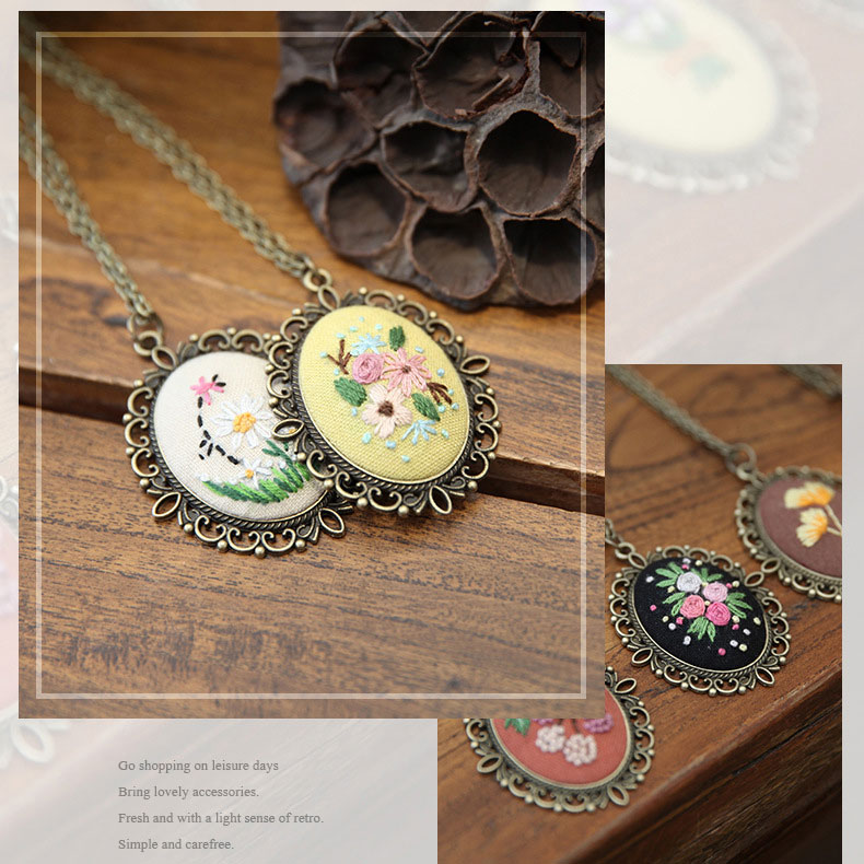 DIY Necklace - Flowers